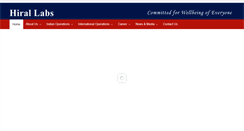 Desktop Screenshot of hirallabs.com